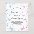 Recherche de papillon bleu invitations Moderne