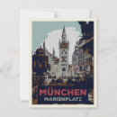 Recherche de ville de munich cartes postales Allemagne