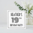 Recherche de 19ème anniversaire invitations 19 ans