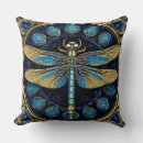 Recherche de libellule coussins Décoratif