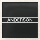 Recherche de dire dessous de verres Noir et blanc