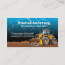 Suche nach bulldozer visitenkarten Schwermaschinen