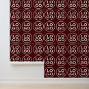 Recherche de rouge foncé maison deco Logo