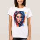 Recherche de portrait tshirts Abstrait