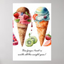 Suche nach eisdiele poster Aquarell