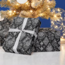 Recherche de dentelle blanche papier cadeau Noir et blanc
