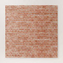 Recherche de mur de briques puzzles Rouge