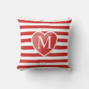 Recherche de rouge coeur coussins Moderne