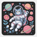 Recherche de chat cosmique autocollants Chat de l'espace