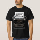 Recherche de machine à écrire vintage tshirts Écrivain