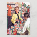 Recherche de partie de cuisine invitations Rétro