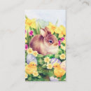 Suche nach osterhasen visitenkarten Vintag