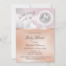 Recherche de gold foil baby shower invitations Rose doré
