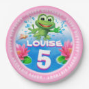 Recherche de plat de grenouille assiettes Pour enfants