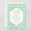 Recherche de hexagone invitations Élégant