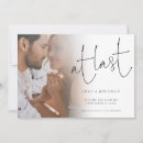 Recherche de humour fiançailles invitations Minimaliste