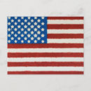 Recherche de drapeau vintage cartes postales Américain