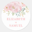 Recherche de enveloppe rose autocollants Aquarelle florale