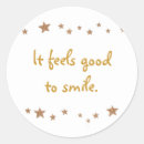 Recherche de sourires autocollants Bonheur