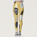 Recherche de ananas leggings Illustration