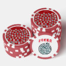 Recherche de symbole jetons poker Rouge