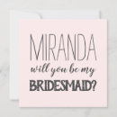 Recherche de bridesmaid proposal Typographie