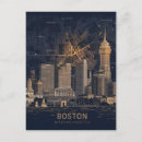 Recherche de massachussetts cartes postales Skyline de boston
