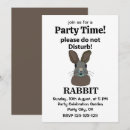 Suche nach lustiges kaninchen einladungen Niedlich