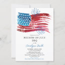 Recherche de bannière étoilée invitations 4 juillet
