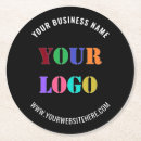 Recherche de logo rond dessous de verres Marqué