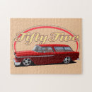 Recherche de voiture rouge puzzles Classique