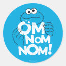 Suche nach nom nom aufkleber Cookie monster