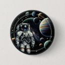 Suche nach astronauten buttons Outer space
