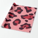 Recherche de léopard rose papier cadeau Safari