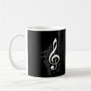 Recherche de treble clef tasses Notes musicales