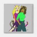 Recherche de fille blonde magnets Chat