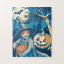 Recherche de halloween puzzles Chat noir