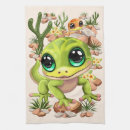 Suche nach eidechsen geschirr tücher Gecko