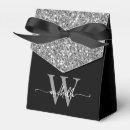 Recherche de argent et noir ballotins Monogramme