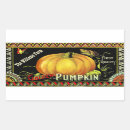 Recherche de squash autocollants Citrouille