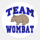 Recherche de wombat autocollants Australien