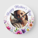 Recherche de floraux de horloges Mother