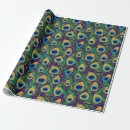 Recherche de plume paon papier cadeau Chic