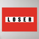Recherche de perdant posters Humour