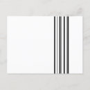 Recherche de ligne noire cartes postales Élégant