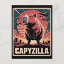 Suche nach capybara postkarten Vintag