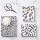 Recherche de léopard blanc papier cadeau Animal