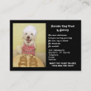 Suche nach hündchen visitenkarten Lustig