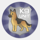 Recherche de chien k9 autocollants Amoureux des chiens