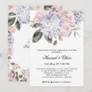 Recherche de hydrangea répétition dîner invitations Blanc